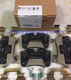 Má phanh sau Audi A8 S8 2010-2018-4H0698451D, 4H0698451C, 4H0698451M, GDB1867