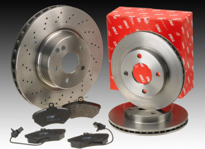 Đĩa phanh-Bố thắng xe Mercedes 2020 an toàn là số 1 919 DIA PHANH TRW