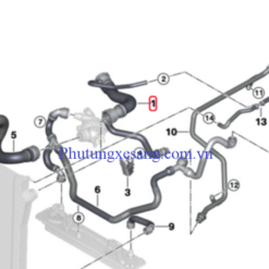 Ống nước ba chạc BMW X5 E70 2006-201