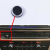 Nút chỉnh âm lượng Video BMW 518i 52