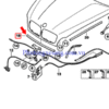 Nẹp trong cản trước BMW X5 X6 E70 E71 E72 Hybrid 2006-2013-51767148342 1 Nẹp trong cản trước BMW X5 X6 E70 E7