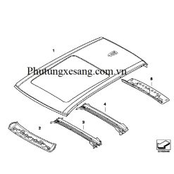 Nẹp ngang khung nóc xe BMW X5 E70