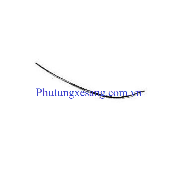 Nẹp crom cản trước trái Mercedes E30 Nẹp crom cản trước trái Mercedes E30