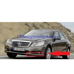 Nẹp crom cản trước trái Mercedes E300 E350 E4-A2128850321 2 Nẹp crom cản trước trái Mercedes E30