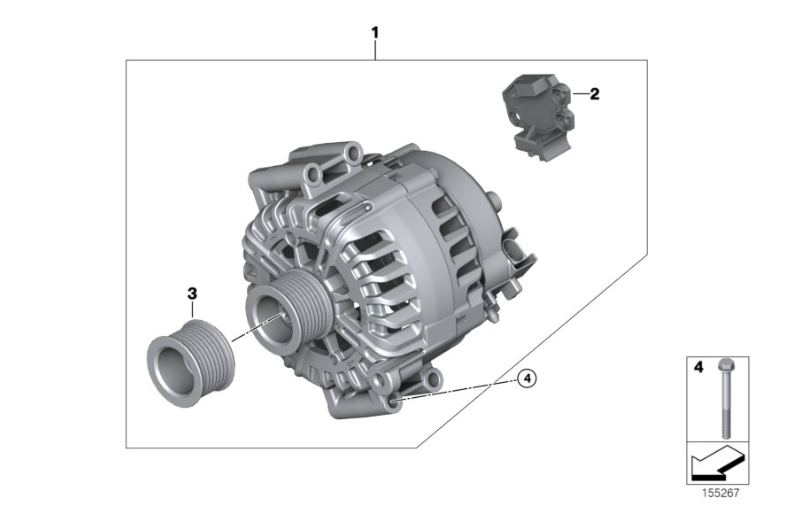 MÁY PHÁT ĐIỆN BMWX5,MERCEDES,AUDI DẤU HIỆU BỊ LỖI 870 Chi tiet may phat dien