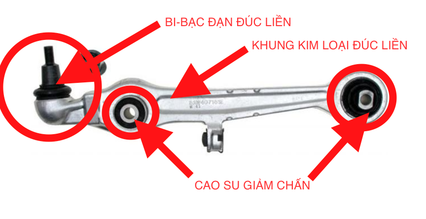 Càng I càng cong càng A xe Audi Q5 4 HE THONG GAM AUDI Q5