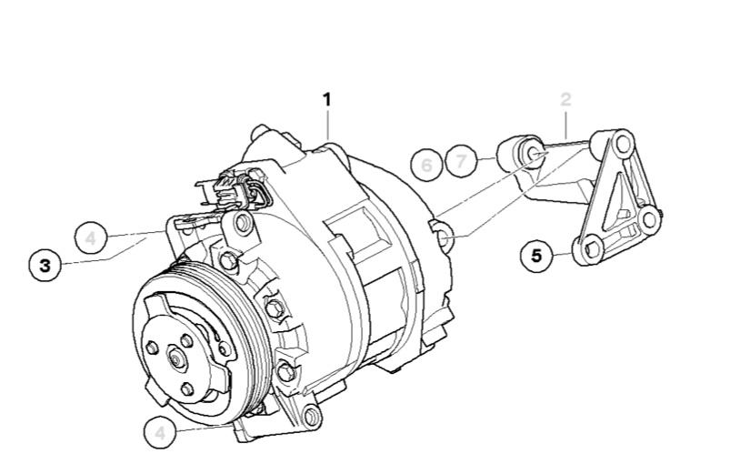Điều hòa BMWX5,Mercedes,Audi,Posche bên nóng bên lạnh 3 LỐC ĐIỀU HÒA BMWX5