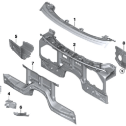 Sơ đồ Spalash wall BMWX5