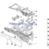 Xương hộp để đồ tỳ tay BMW X5 X6 E70 E71 E72-51166954942 3 Xương hộp để đồ tỳ tay BMW X5 X6
