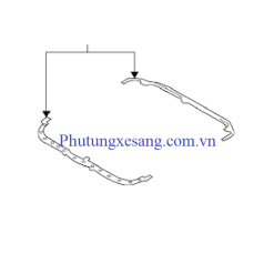 Nẹp cửa nóc panorama BMW X5 E70 vị