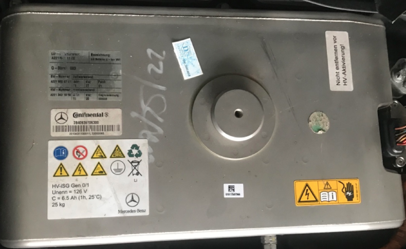 Acquy Hybird Mercedes S400 sản xuất 2008-2015 734 Acquy Hybrid S400
