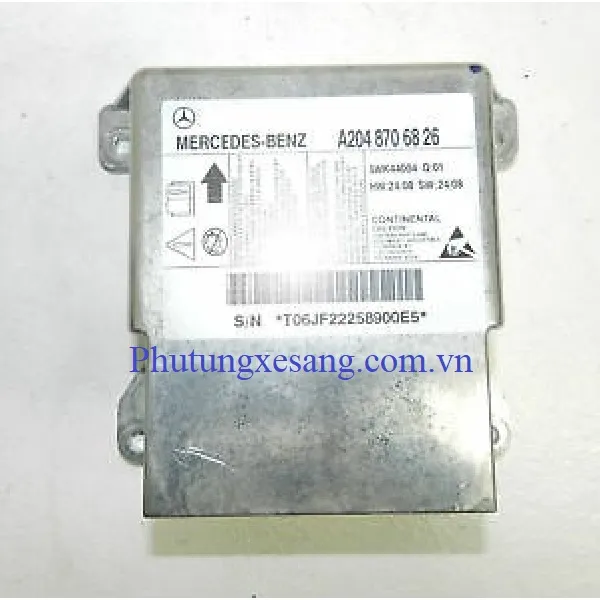 Hộp điều khiển túi khí Mercedes C63 AMG W204-A2048706826 Hộp điều khiển túi khí Mercedes C63 AMG W204-A2048706826