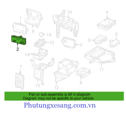 Hộp điều khiển mô tơ cốp sau Mercede