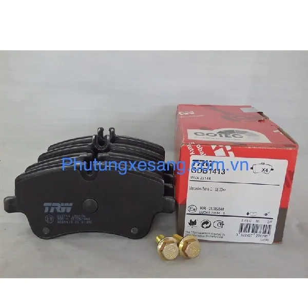 Má phanh trước Mercedes C180 C200-A Má phanh trước Mercedes C180 C200-A