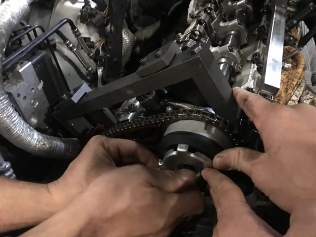 Bánh răng cam hút, cam xả BMWX5,Mercedes,audi,porsche 6 Dat cam BMW