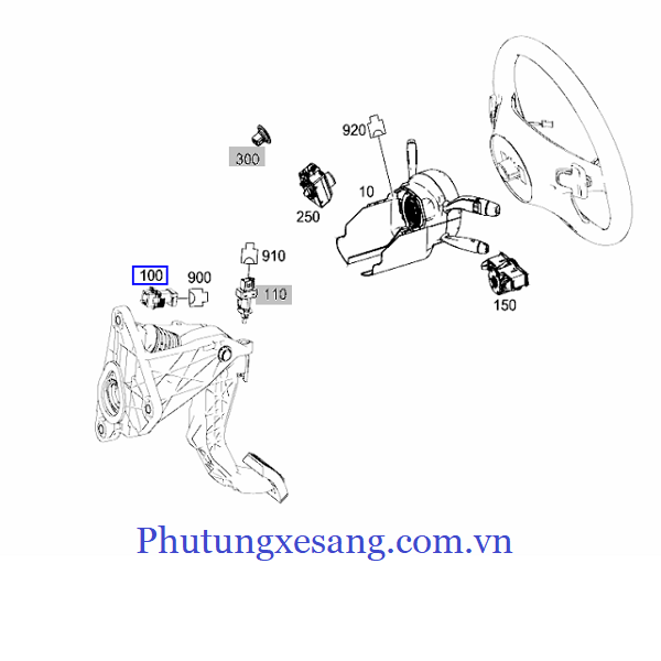 Công tắc chân phanh Mercedes A250 C Công tắc chân phanh Mercedes A250 C