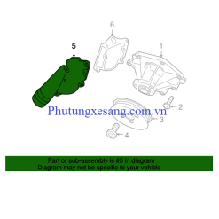 Ốp nhựa nắp máy Audi A4 A5 A6 Q5