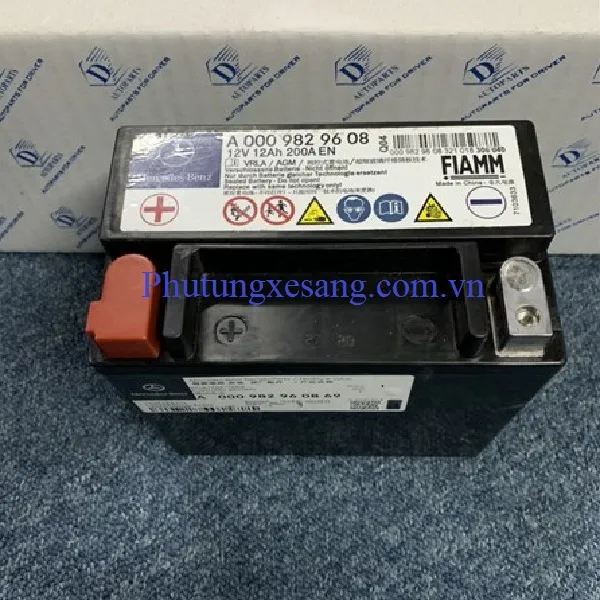 Bình ác quy phụ Mercedes E320 E350 Bình ác quy phụ Mercedes E320 E350