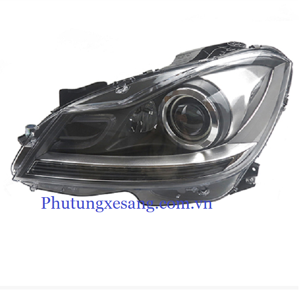 Đèn pha trái Mercedes C200 C250 C300 Đèn pha trái Mercedes C200 C250 C300