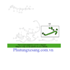 Ống nước Audi A6-4G0122058C