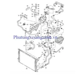 Ống nước vào bơm Audi A6 A6 quatro