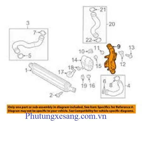 Ống nhựa Audi A6 A6 Quatro Ống nhựa Audi A6 A6 Quatro