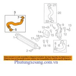 Ống nước Audi A6 A6 quatro-4G0145738S-4G0145738S-4G014 2 Ống nước Audi A6 A6 quatro-4G0145738