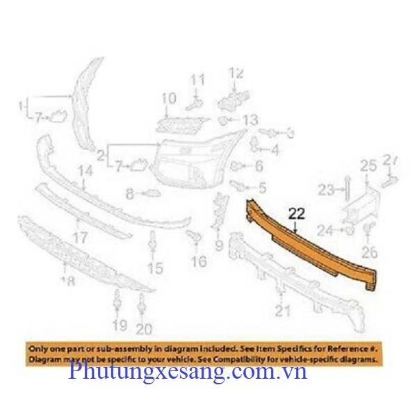 Thanh giằng ngang trước Audi Q5 SQ5 Thanh giằng ngang trước Audi Q5 SQ5