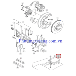 Hộp điều khiển phanh tay Audi A8 S
