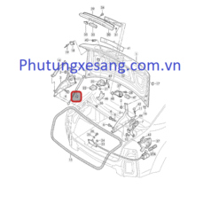 Ty chống cốp sau trái Audi A8 S8