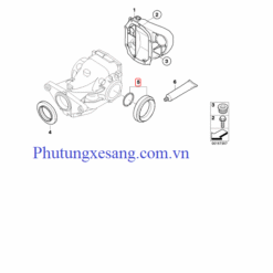 Phớt láp cầu sau BMW X3 X4 X5 X6 Z4