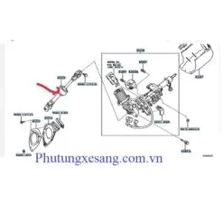 Khớp chữ thập vô lăng đoạn giữa Lexu