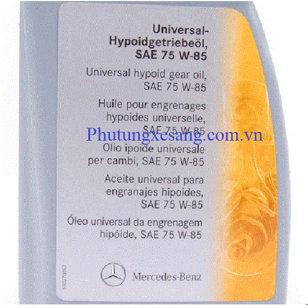Dầu cầu Mercedes 75W85-001989330312 Dầu cầu Mercedes 75W85-001989330312