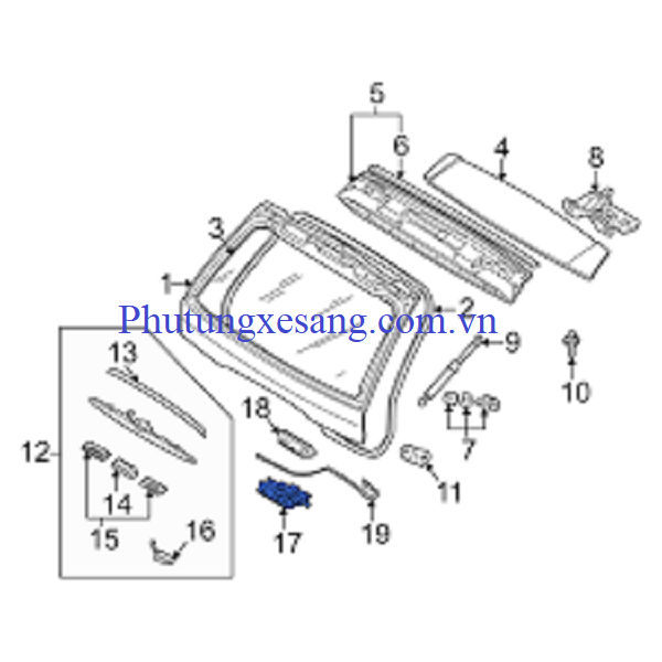 Thanh cân bằng trước Mercedes GL350 Thanh cân bằng trước Mercedes GL350