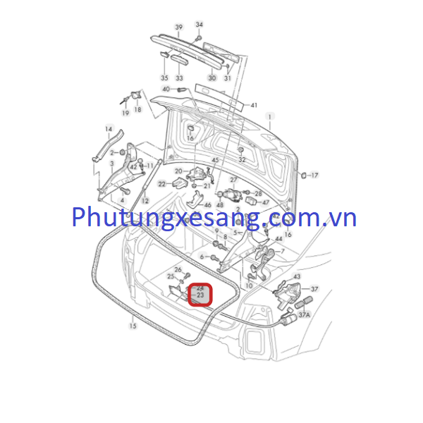 Giảm sóc sau phải BMW 730i 740i 750i Giảm sóc sau phải BMW 730i 740i 750i