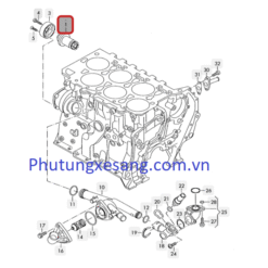 Bơm nước động cơ Audi Q7 Volkswagen