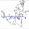 Ống nước hồi bình nước phụ Mercedes S350 S40-A2225015025 3 Ống nước hồi bình nước phụ Mercedes