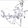 Ống nước hồi bình nước phụ Mercedes S350 S40-A2225015025 3 Ống nước hồi bình nước phụ Mercedes