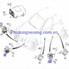 Cảm biến kich nổ túi khí Mercedes E200 C300 GL-A1729056000 2 Cảm biến kich nổ túi khí Mercedes E2
