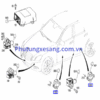 Cảm biến kích nổ cửa trước sau Mercedes C250-A1729056100 3 Cảm biến kích nổ cửa trước sau Merce