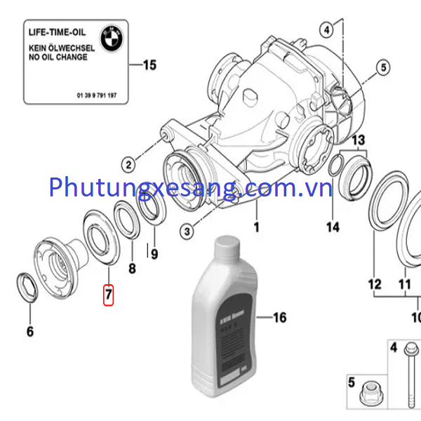 Nắp che bụi cầu sau BMW Z4 X1 X3 X4 Nắp che bụi cầu sau BMW Z4 X1 X3 X4