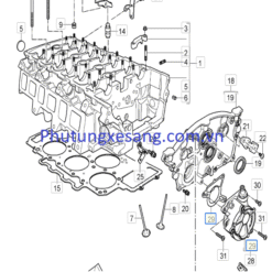 Gioăng bơm chân không Posrche Audi V