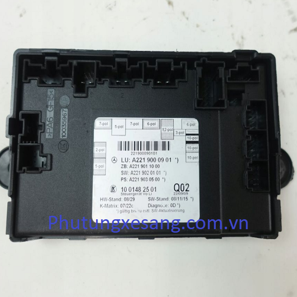 Hộp điều khiển cửa trước trái Merced Hộp điều khiển cửa trước trái Merced