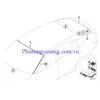 Gioăng kính chắn gió trái BMW 528i 530i 535i 550-51317153965 2 Gioăng kính chắn gió trái BMW 528i 5