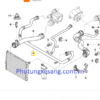 Ống nước BMW 318i 320i E46 2000-2006-17127511204-171275 1 Ống nước BMW 318i 320i E46 2000-2006