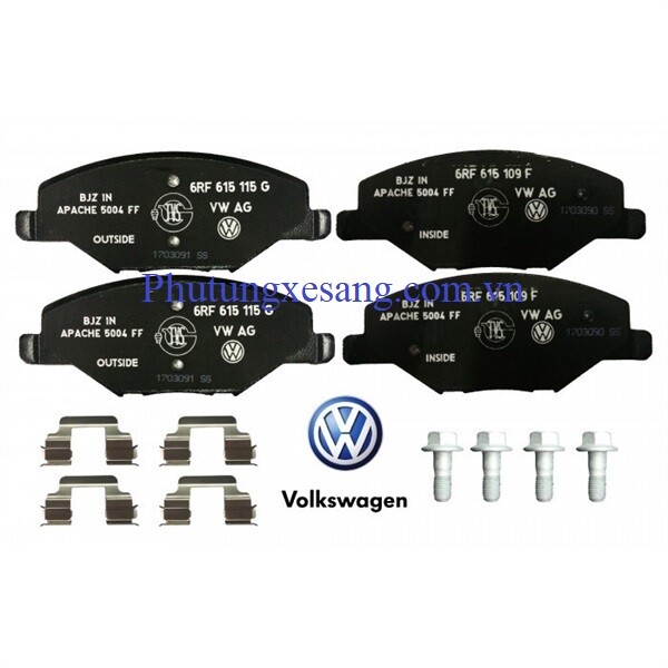 Má phanh trước Volkswagen Polo Hatch Má phanh trước Volkswagen Polo Hatch