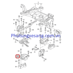 Chân số trái Volkswagen Passat 1.8 2009-2012-3C0199555Q-3C 2 Chân số trái Volkswagen Passat