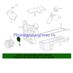 Phớt đầu trục cơ Mercedes C230 E300