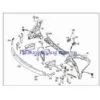 Phe cài đèn pha trái Mercedes GLK250 GLK350 2-A2046200685 2 Phe cài đèn pha trái Mercedes GLK250