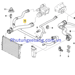 Ống vào két nước BMW 316i 318i E46 N